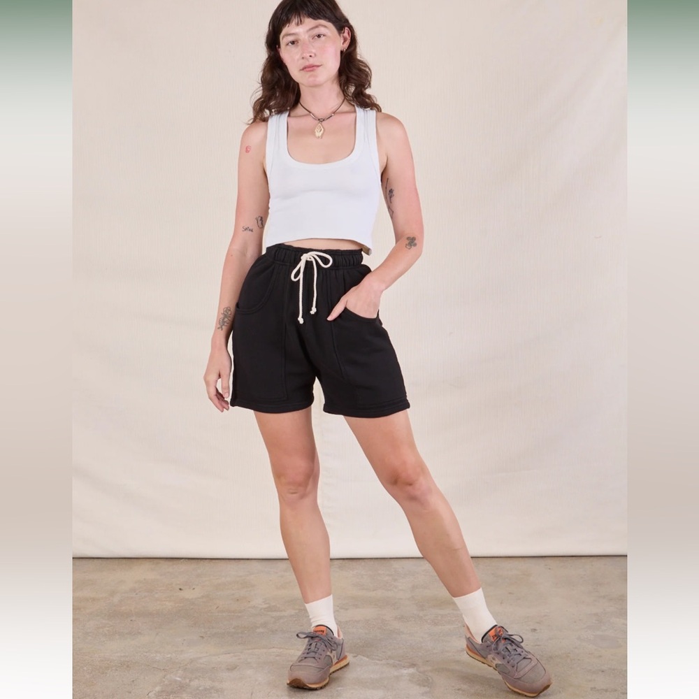 BBP Heavyweight Sweat Shorts Black Large